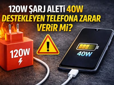 120W Şarj Aleti 40W Destekleyen Telefona Zarar Verir mi? 3 120W Şarj Aleti 40W Destekleyen Telefona Zarar Verir mi?