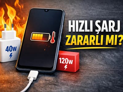 Hızlı Şarj Telefona Zarar Verir mi? 4 Hızlı şarj teknolojisinin telefon bataryasına etkisi